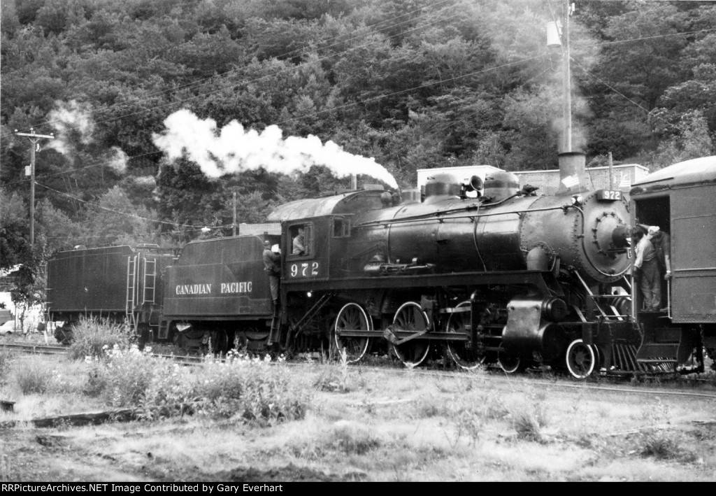 CP 4-6-0 #972 - Canadian Pacific